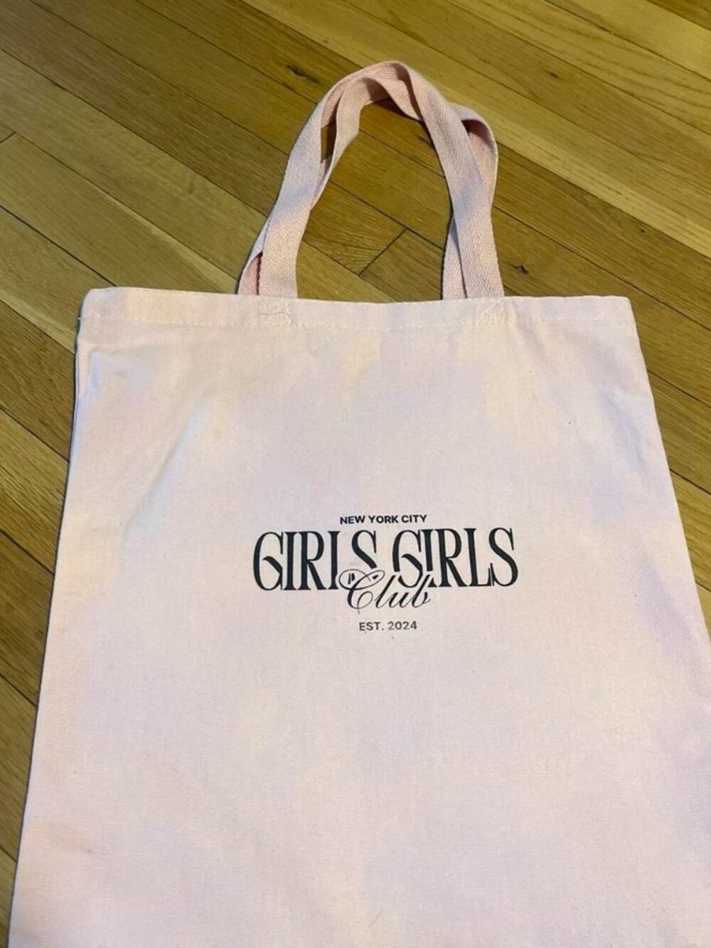 Girls Girl Club Pink Tote Bag (Brand NEW)